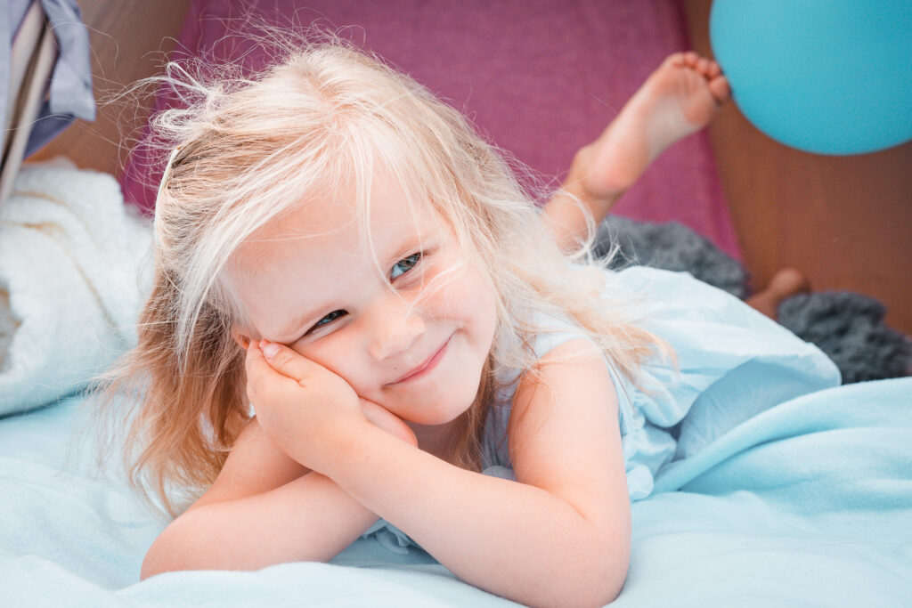 Lapse portree, Hetked ajas